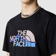 Φόρτωση εικόνας στο εργαλείο προβολής Συλλογής, North Face Ανδρικό T-shirt Mount Line Tee Black
