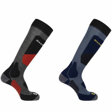 Φόρτωση εικόνας στο εργαλείο προβολής Συλλογής, Salomon Κάλτσες Ski S/Access 2 Pack Copen Blue Beluga