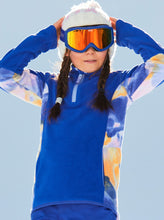 Φόρτωση εικόνας στο εργαλείο προβολής Συλλογής, Roxy Παιδικό Fleece Sayna Half-Zip Blue