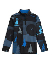 Φόρτωση εικόνας στο εργαλείο προβολής Συλλογής, Spyder Παιδικό Ισοθερμικό Jacobs 1/2 Zip Blk