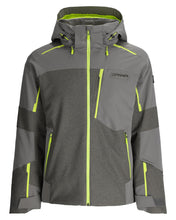 Φόρτωση εικόνας στο εργαλείο προβολής Συλλογής, Spyder Ανδρικό Μπουφάν Leader Grey