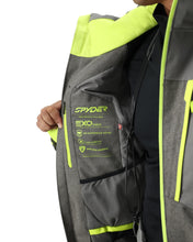 Φόρτωση εικόνας στο εργαλείο προβολής Συλλογής, Spyder Ανδρικό Μπουφάν Leader Grey