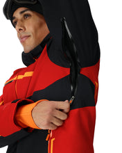 Φόρτωση εικόνας στο εργαλείο προβολής Συλλογής, Spyder Ανδρικό Μπουφάν Titan Black Red