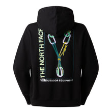 Φόρτωση εικόνας στο εργαλείο προβολής Συλλογής, North Face Unisex Φούτερ Explore Gear Relaxed Hoodie Black