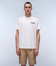 Φόρτωση εικόνας στο εργαλείο προβολής Συλλογής, Napapijri Ανδρικό Κοντομάνικο S-Vignoni Back SS White Heron