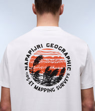 Φόρτωση εικόνας στο εργαλείο προβολής Συλλογής, Napapijri Ανδρικό Κοντομάνικο S-Vignoni Back SS White Heron