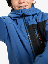 Φόρτωση εικόνας στο εργαλείο προβολής Συλλογής, Quiksilver Παιδικό Μπουφάν Snow Side Hit Solid Youth Jacket True Navy