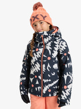 Φόρτωση εικόνας στο εργαλείο προβολής Συλλογής, Roxy Παιδικό Μπουφάν Free Jet Ski Girl Jacket True Black Big Flower