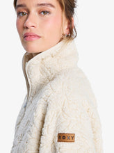 Φόρτωση εικόνας στο εργαλείο προβολής Συλλογής, Roxy Γυναικείο Φούτερ Full Zip Blurry Cloud Parchment